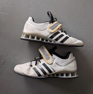 Adidas Adipower Mens Weightlifting Shoes Size 10.5